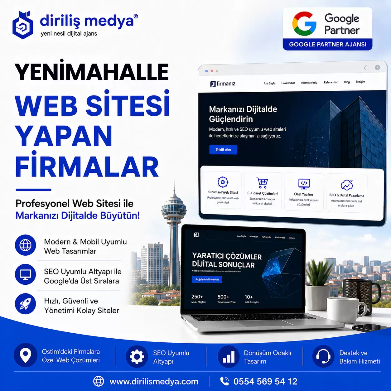 Web Sitesi Yapan Firmalar Yenimahalle