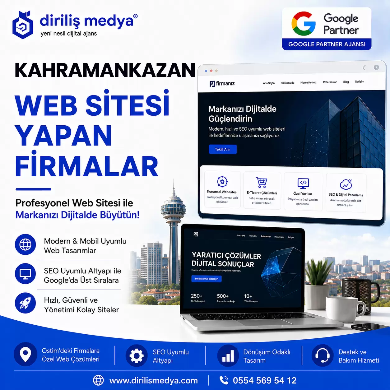 Kahramankazan Web Sitesi Yapan Firmalar