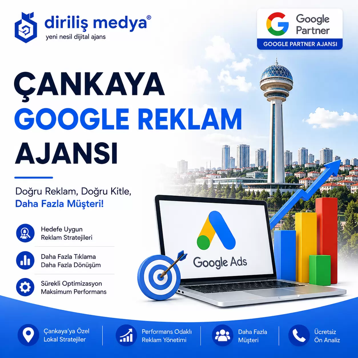 Çankaya Google Reklam Ajansı | Google Ads Danışmanlığı