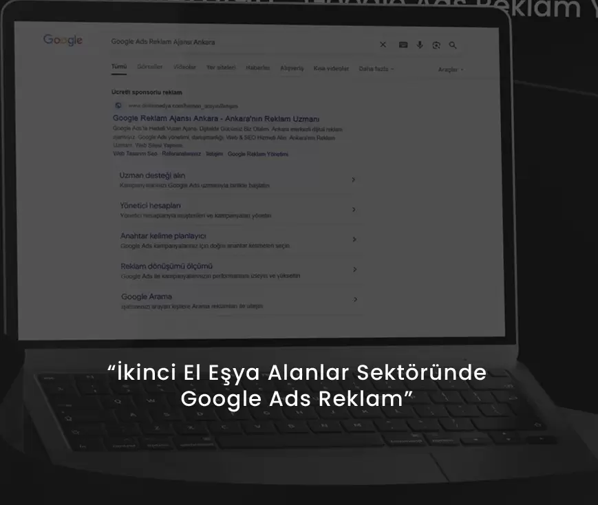 İkinci El Eşya Alanlar Sektöründe Google Ads Reklam Veren Ajanslar