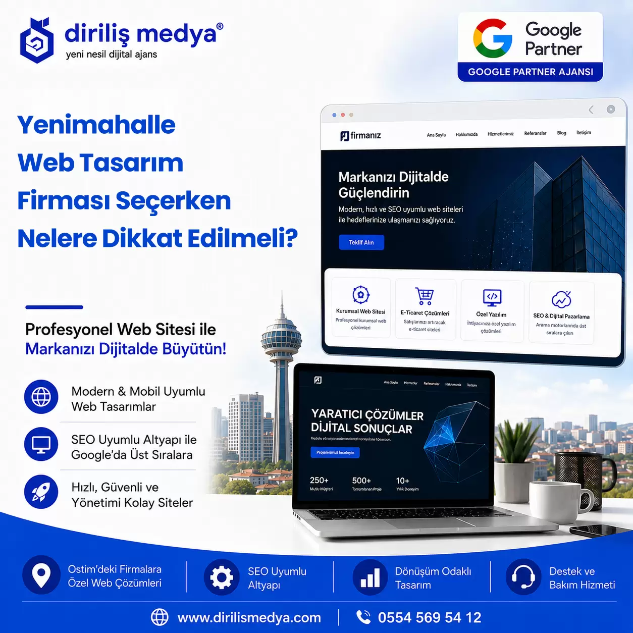 Yenimahalle Web Tasarım Firması Seçerken Nelere Dikkat Edilmeli?