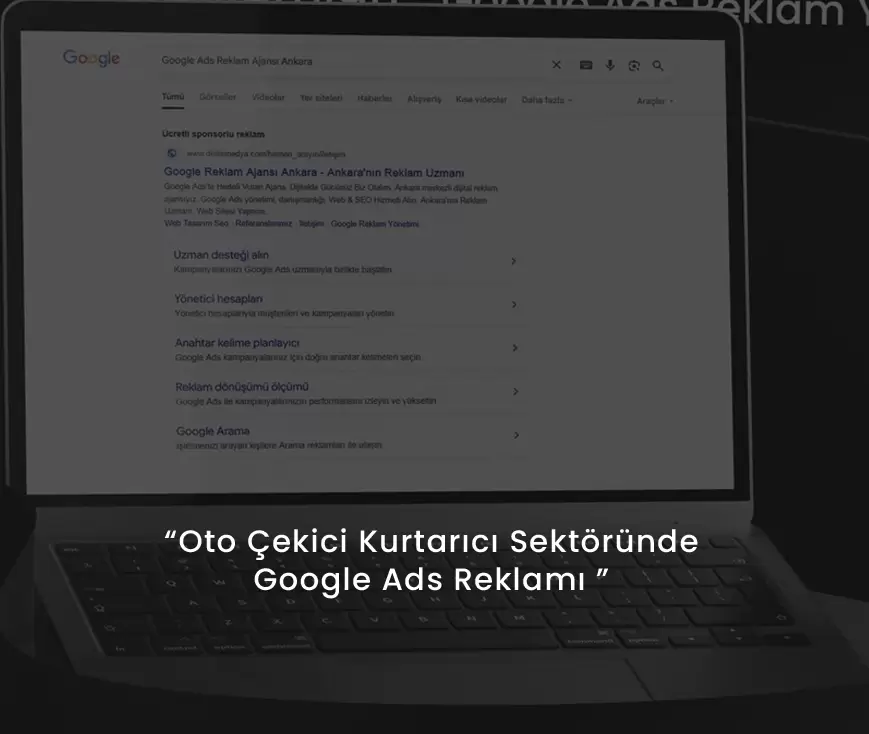 Oto Çekici Kurtarıcı Sektöründe Google Ads Reklamı