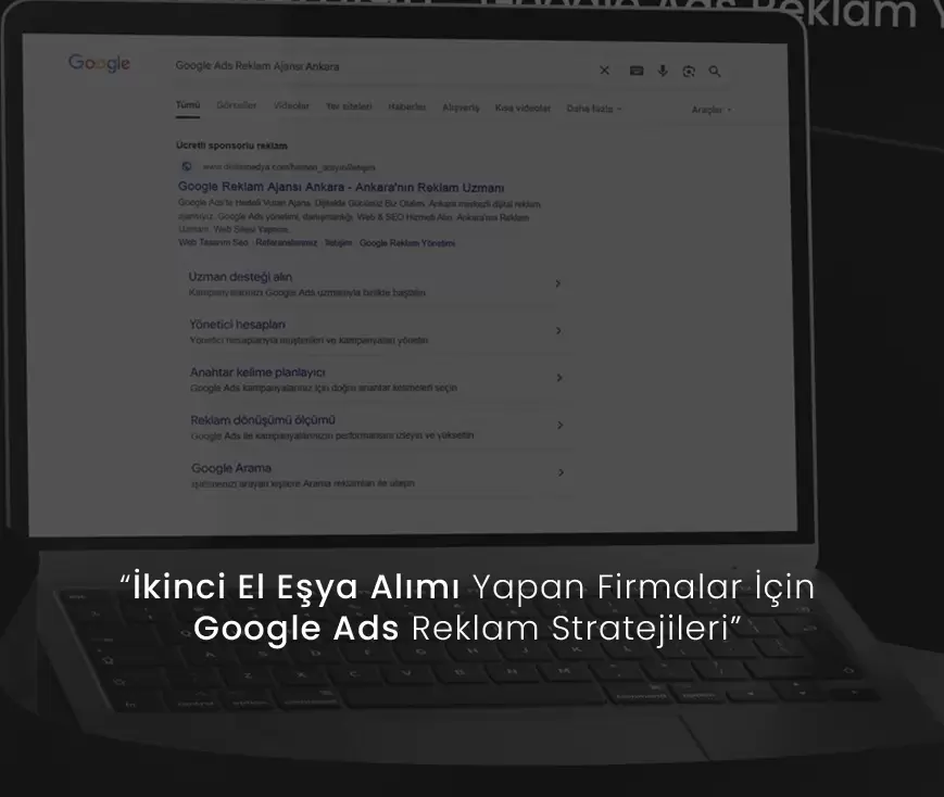 İkinci El Eşya Alımı Yapan Firmalar İçin Google Ads Reklam Stratejileri