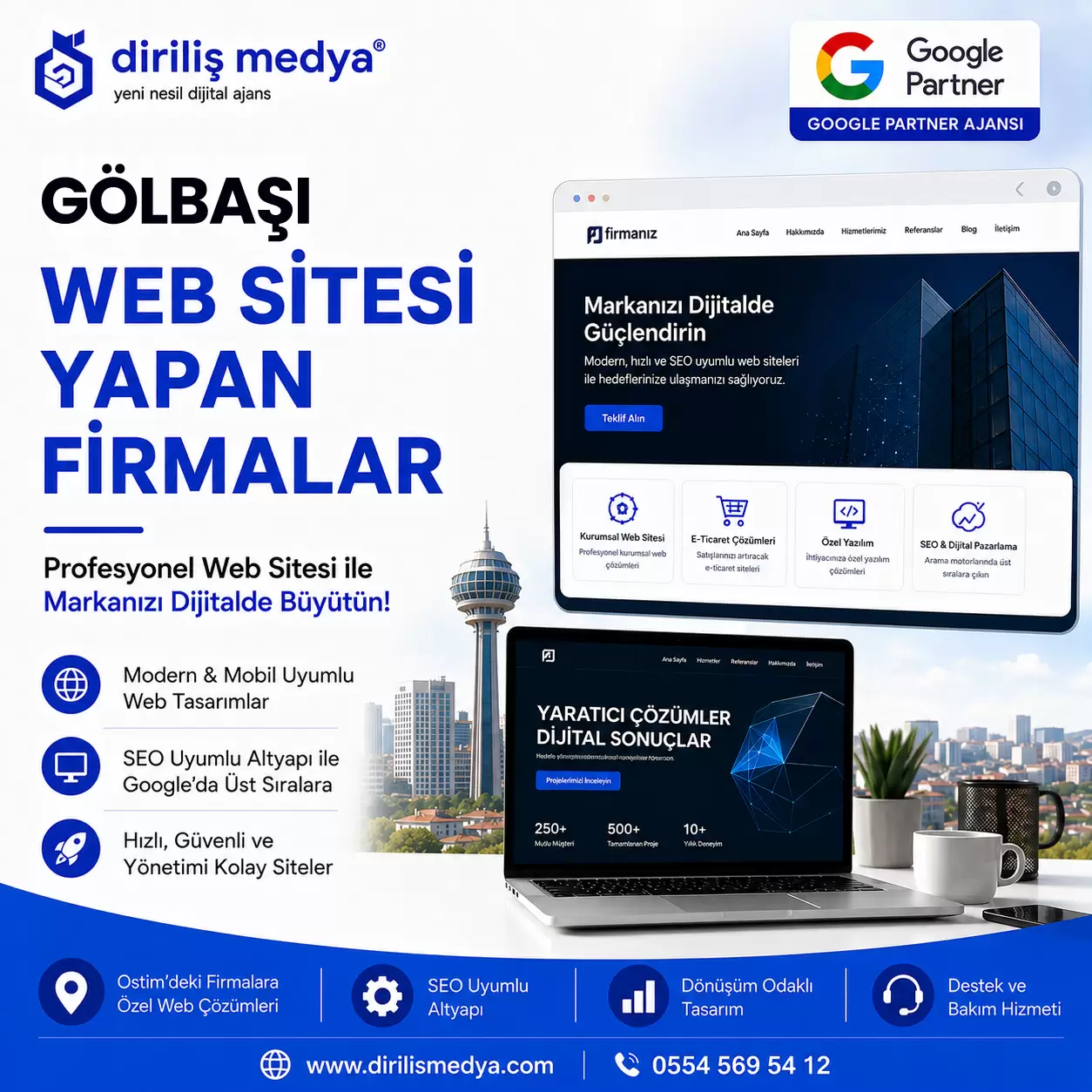 Gölbaşı Web Sitesi Yapan Firmalar