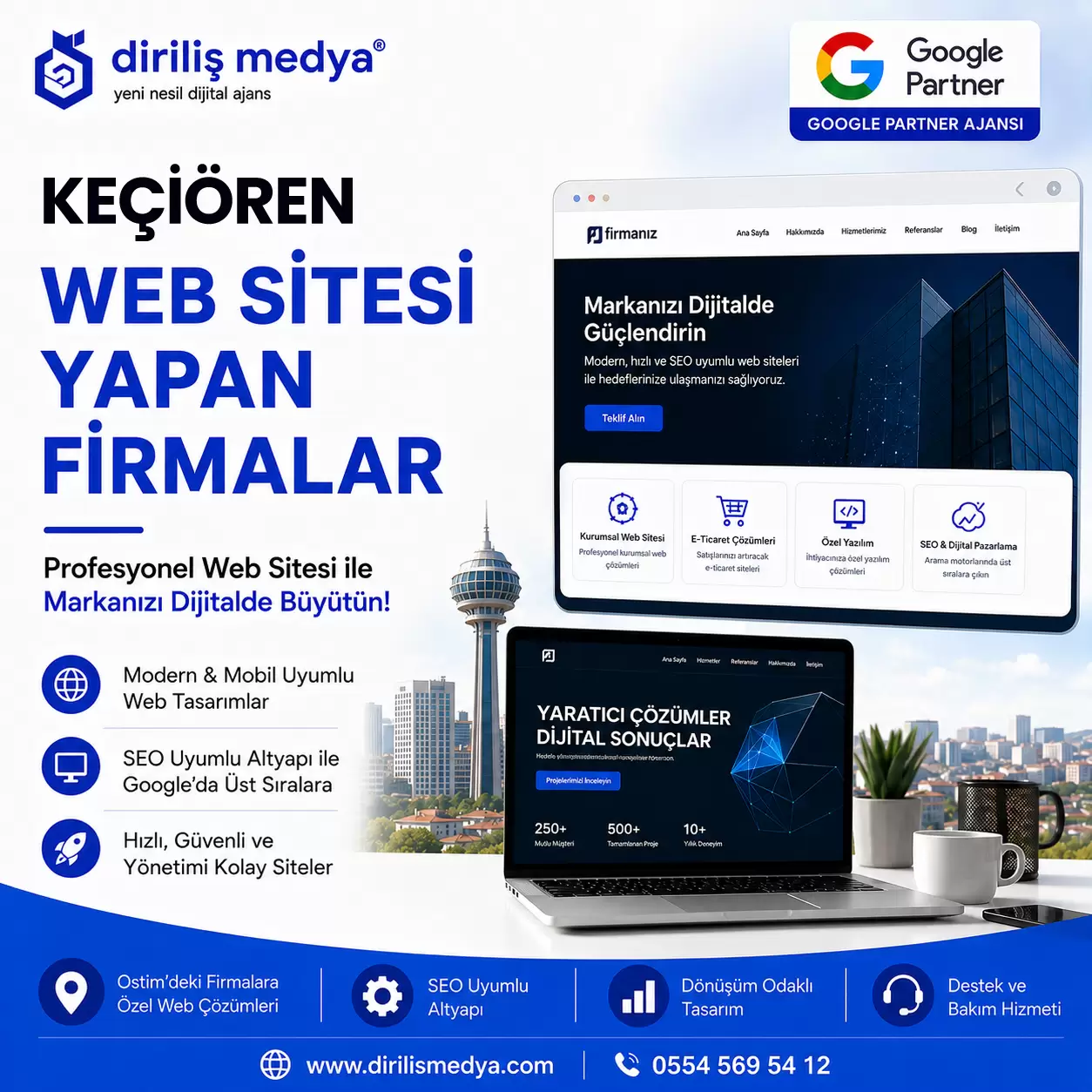 Keçiören Web Sitesi Yapan Firmalar